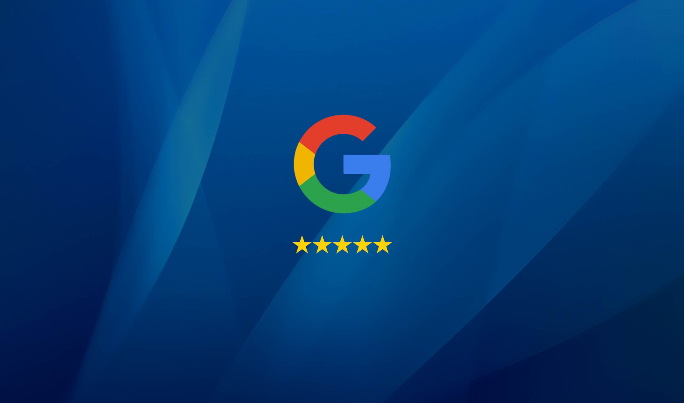 Googleの5つ星レビュー